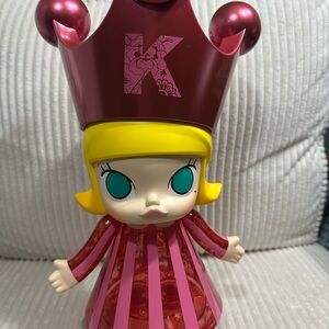 MEGA Royal Molly400%Original Princess Pink.NIB.Colab Mika Ninagawa.Limited.Rare.